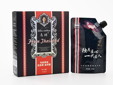 烏絲焗油染發膏-自然黑